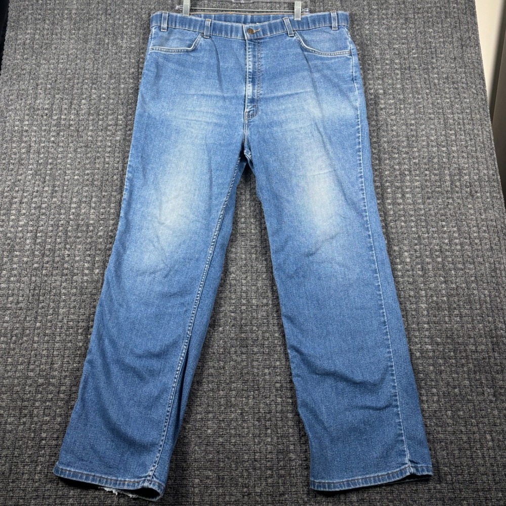 VTG Levi Strauss Action Slacks Jeans Comfort Waist Brown Tab 44x30 (Fits 42x30)